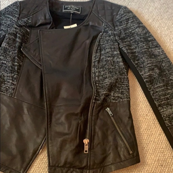 Lucky Brand Leather Jacket - Picture 4 of 7